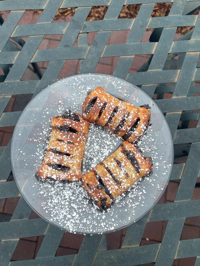 Chocolate croissant.